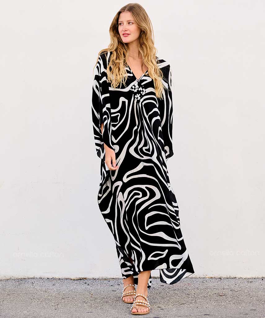 Caftan Black-White