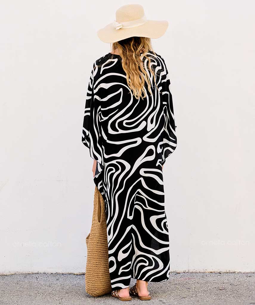 Caftan Black-White