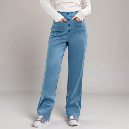 Ava - High-waist Stretch Trousers